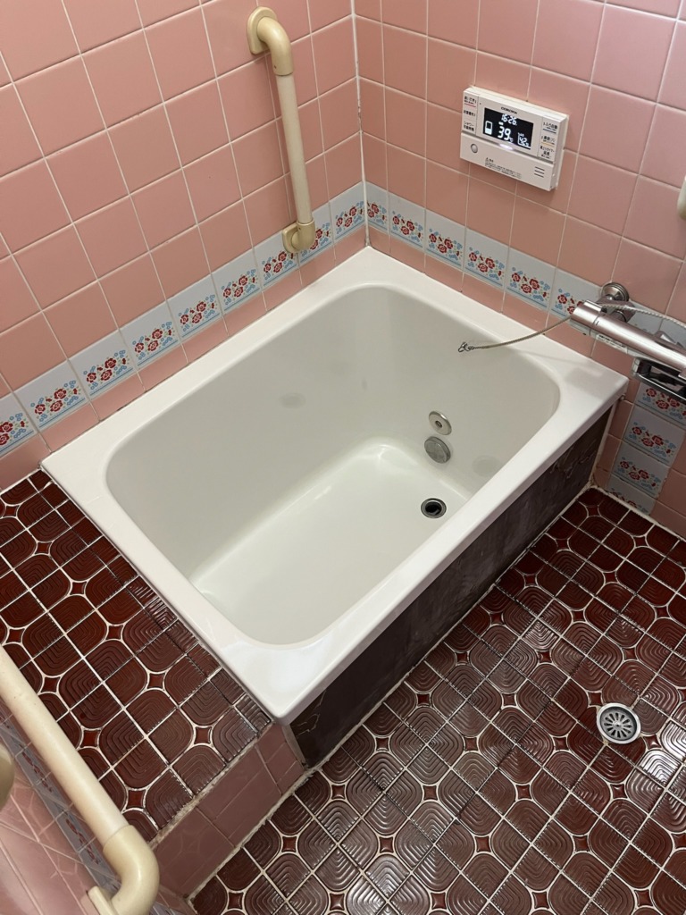 塗装したステンレス浴槽